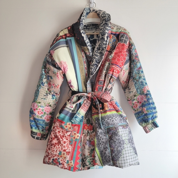 Johnny Was Jackets & Blazers - *HOST PICK* NWT Johnny Was Reversible Alyssa Down Puffer Coat